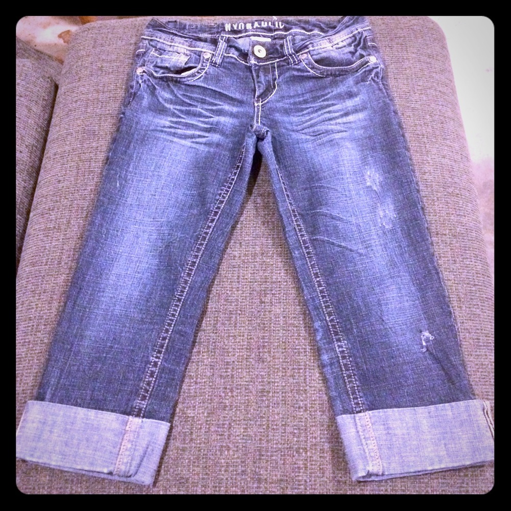 👖 New without tag Hydraulic Capri denim jeans 👖